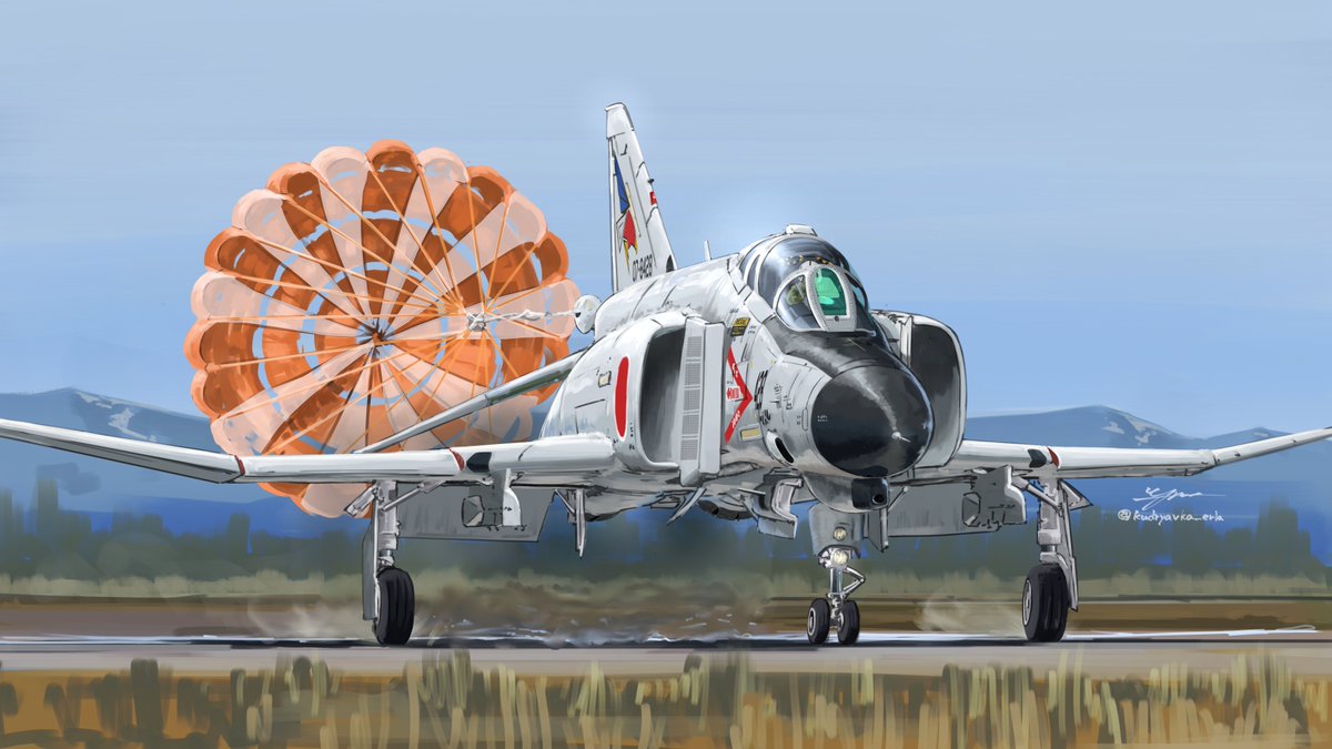 _kudryavka_erla's tweet image. F-4EJ “オジロワシ”
Touchdown!