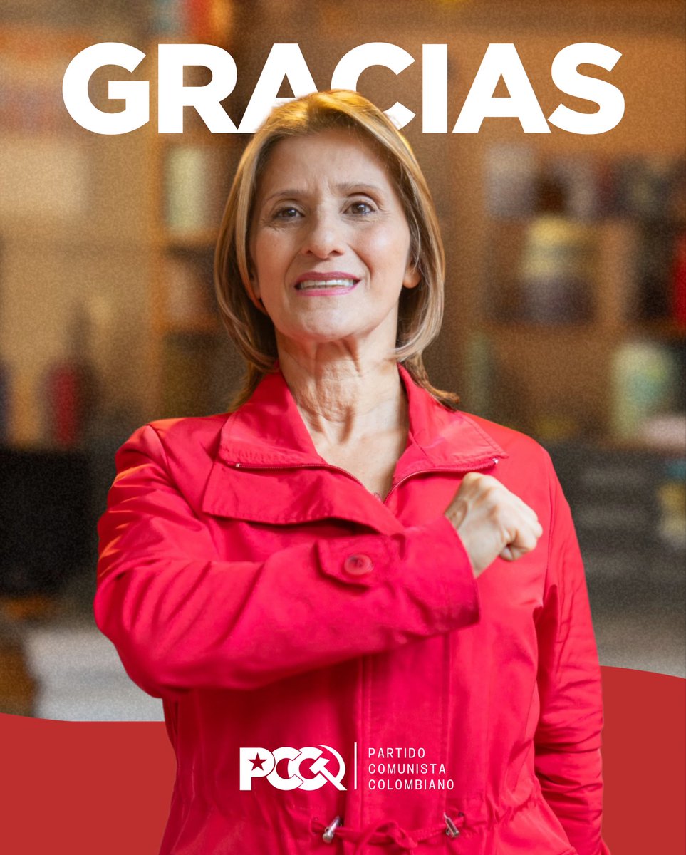 Gracias, <a href="/MariaEugeniaLo/">Maria Eugenia Londoño- #SomosPactoHistorico</a>, por tu trabajo y liderazgo político. Multiplicaremos esta votación para el 2026.
Una maestra comunista estará en el Senado de la República por el @PactCol 
¡Venceremos y será hermoso!