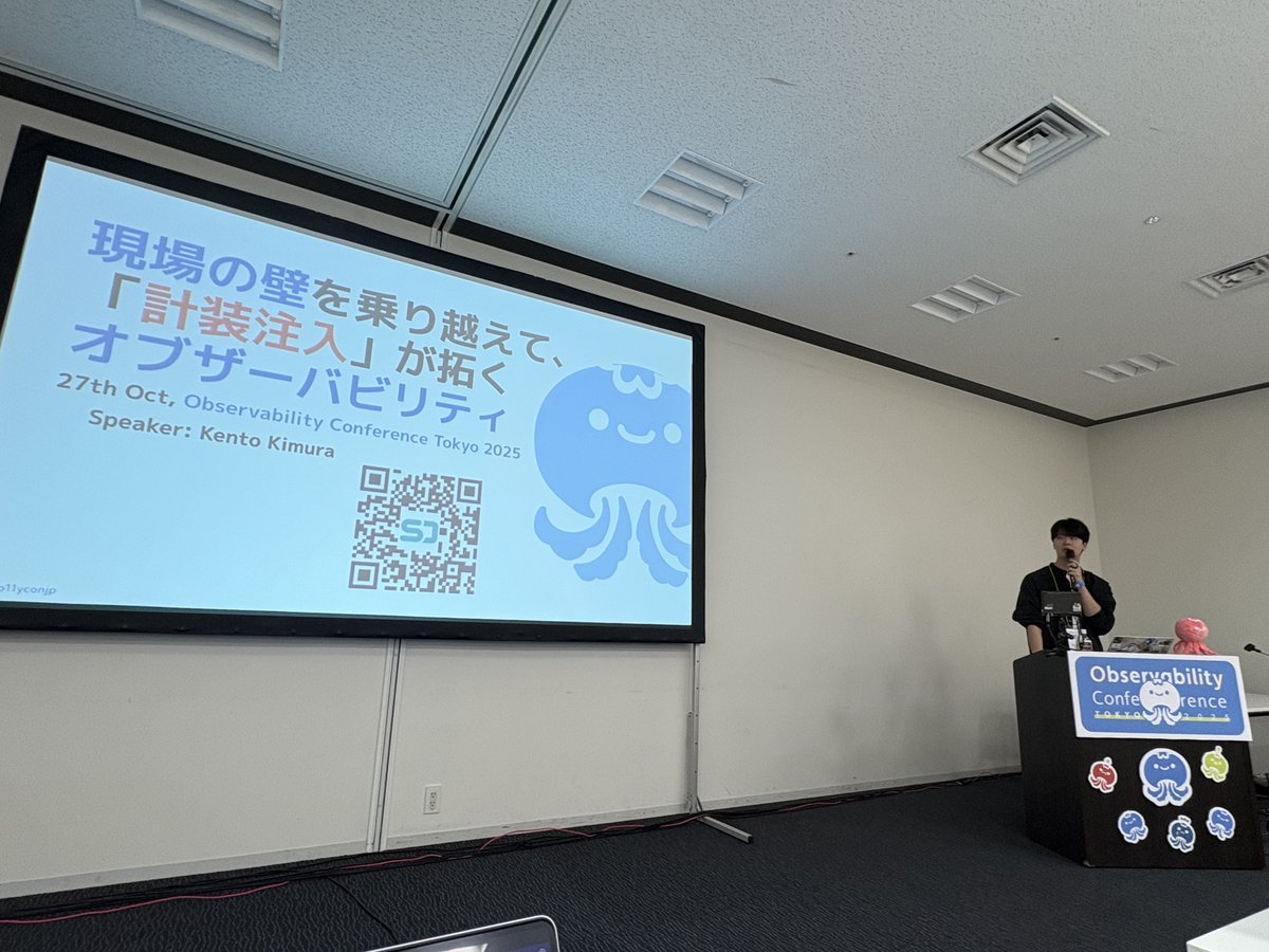 curanosuke's tweet image. Datadogの @AoToLog_ さんのセッション！

#o11yconjp
#o11yconjp_c