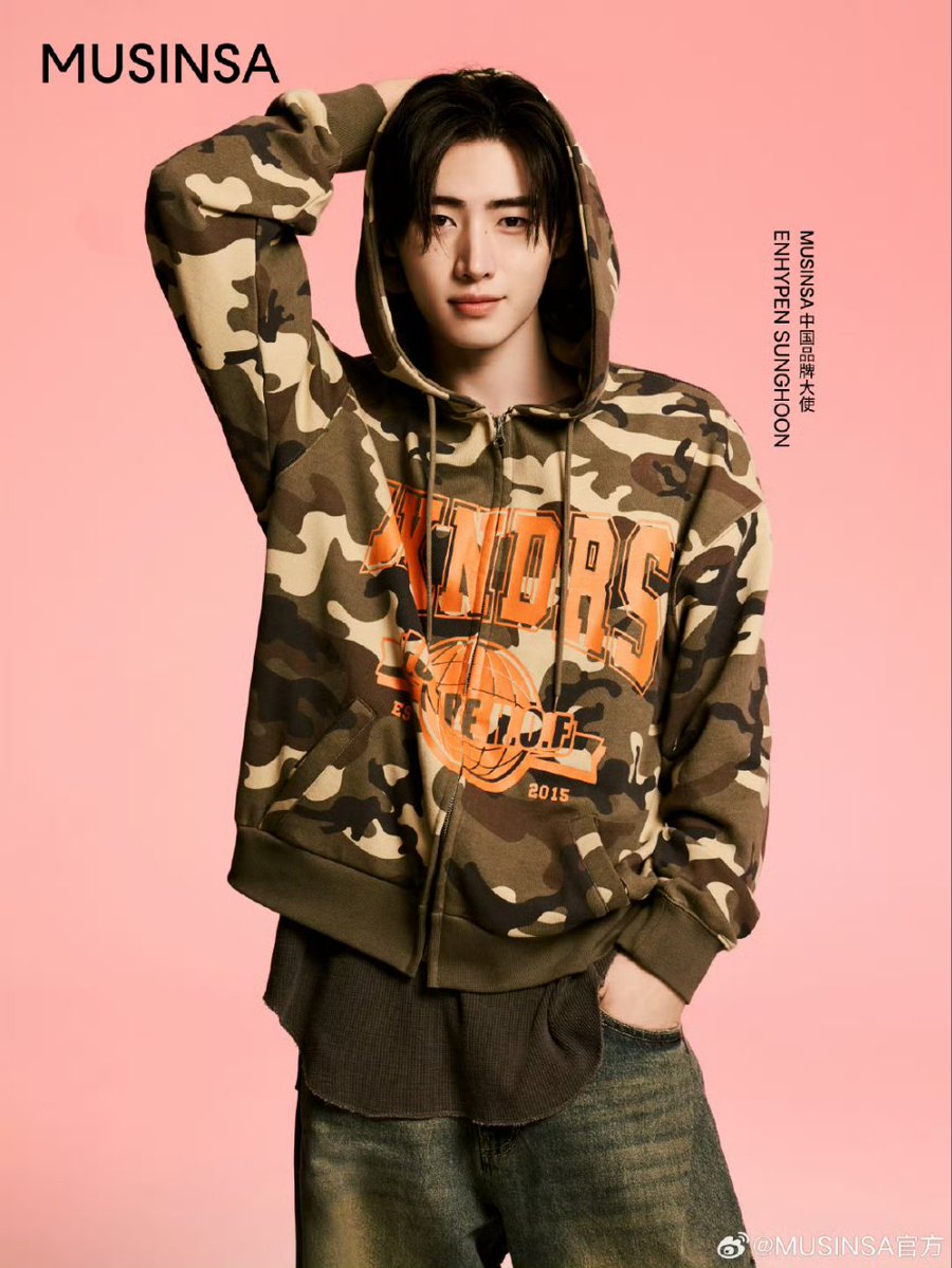 ENHYPEN ソンフン MUSINSA カモフラパーカー セット Lサイズ ENHYPEN