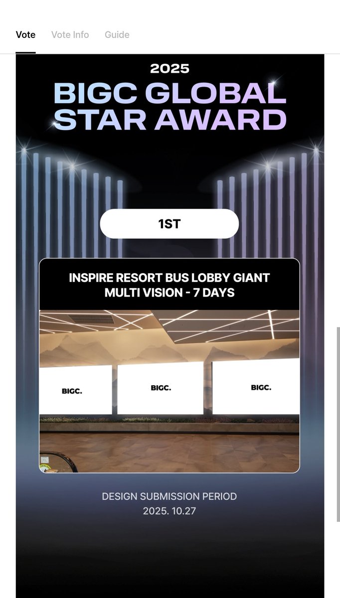 When are you going to announce the winner? the ads submission is today too.