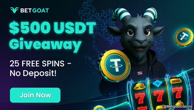 Hey BetGoat fam!
Only 4 days left for the 💲5️⃣0️⃣0️⃣USDT Giveaway at 
<a href="/pumpcoinbets/">Pumpcoinbets - Crypto & NFT</a> !
Check the original post for instructions on how to join.

#BetGoatGiveaway #CryptoCasinoSEA
x.com/Betgoatcasino/…
