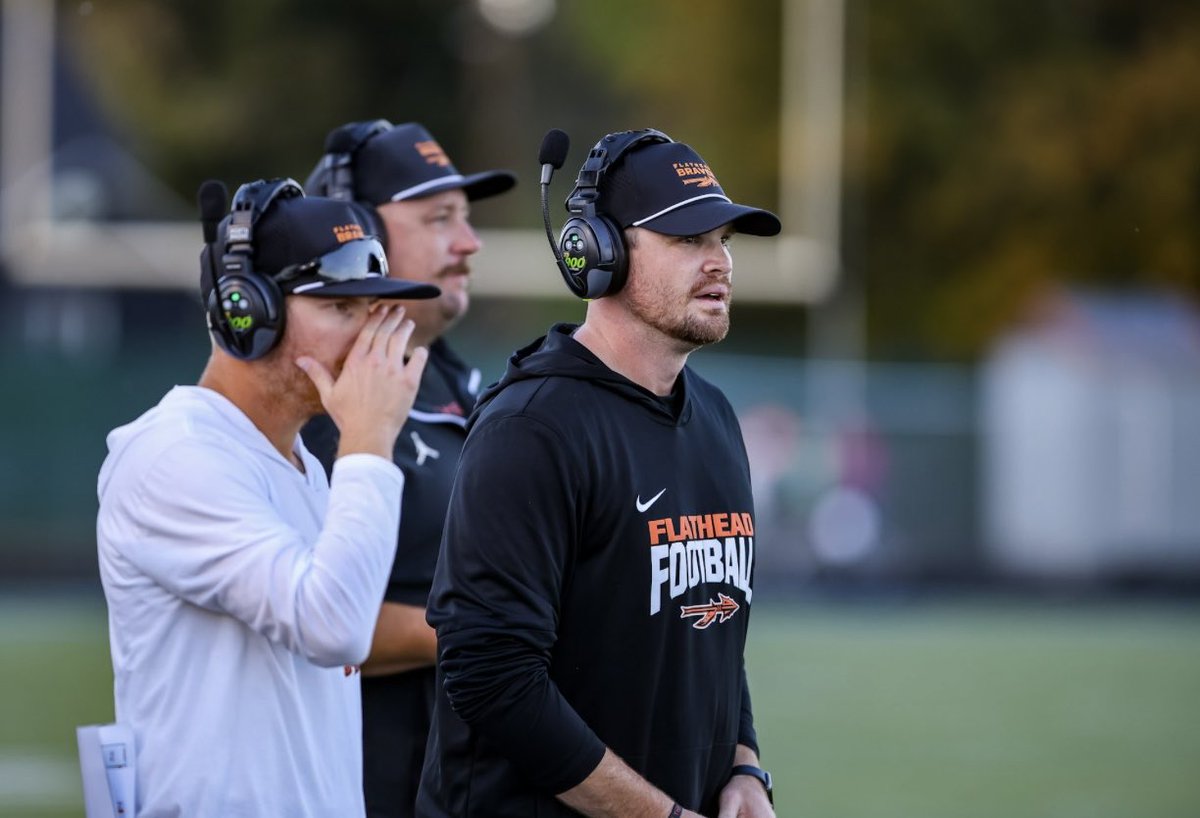 First football season at Flathead in the books. Couldn’t be more thankful to be a Brave! Thank you to all of my coaching staff for the countless hours you have all put into this season. Thank you seniors for laying the foundation. #WinTheDay