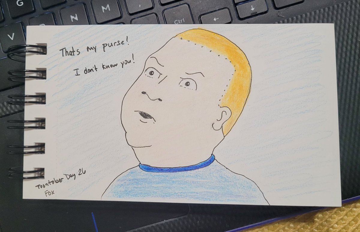 katie_kaydee's tweet photo. Toontober day 26: Fox Animation:King of the Hill. GIMME BACK MY PURSE!
#toontober2025 #drawtober #inktober #foxnetwork #kingofthehill
@toontober https://t.co/XAPccwAfTk