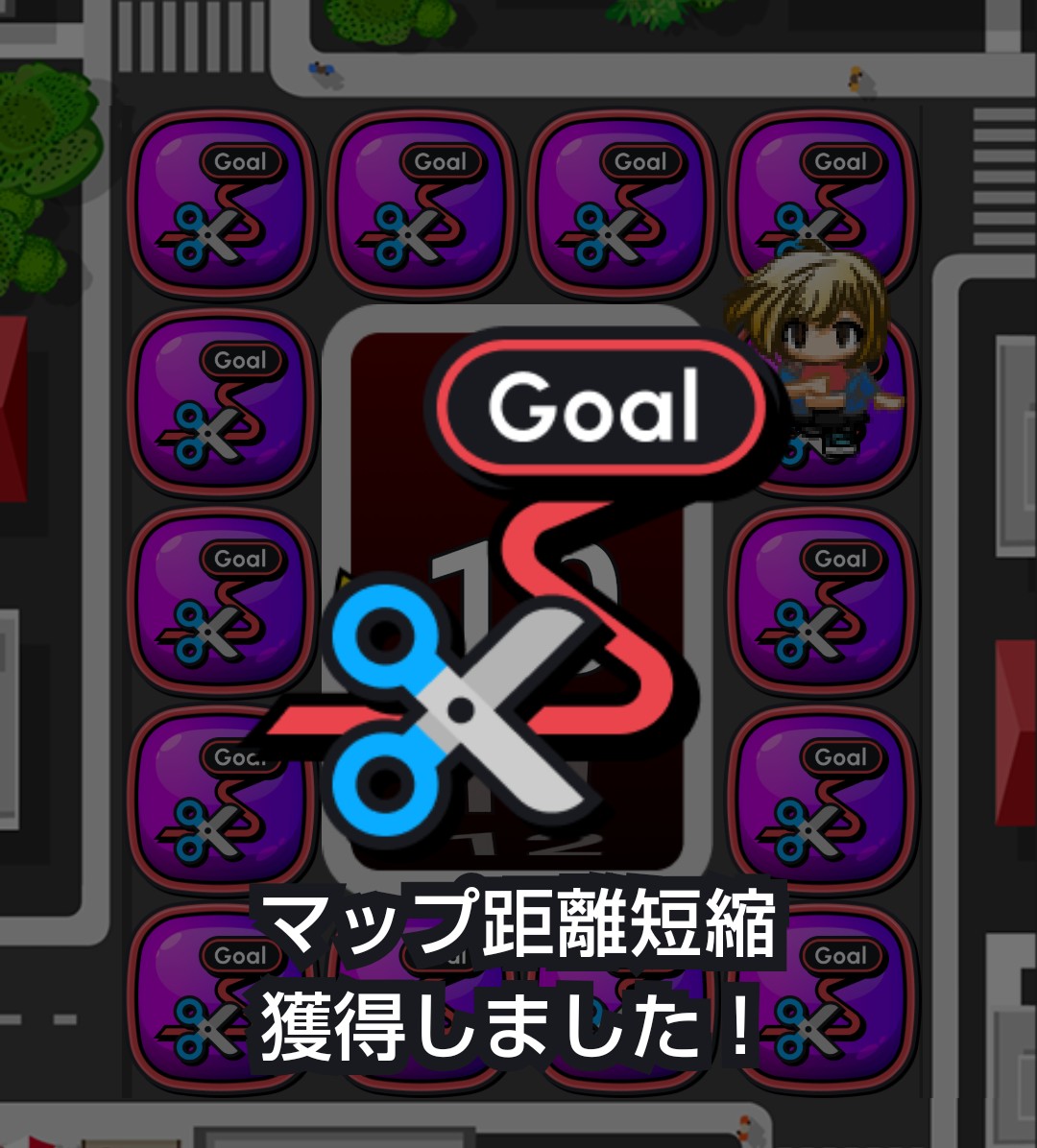 TryToDoGameFi's tweet image. #HEAL3 のデイリールーレットで、全て「マップ距離短縮」なんてことあるんだね👀✨