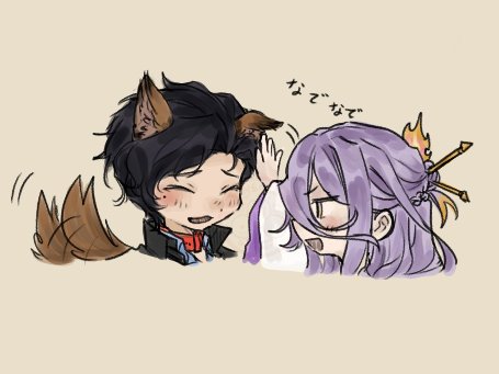 vinsaeay's tweet image. i would like to see more of this duo... 🙇

#Katagallery #Caenvas