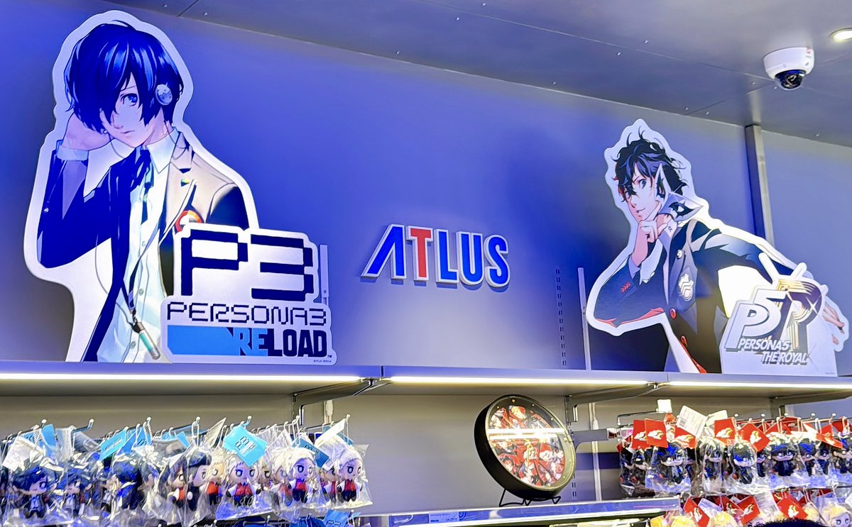 Sega’s most important IPs according to Sega Store Tokyo:

- Sonic the Hedgehog
- Love and Berry
- Persona 3
- Persona 5