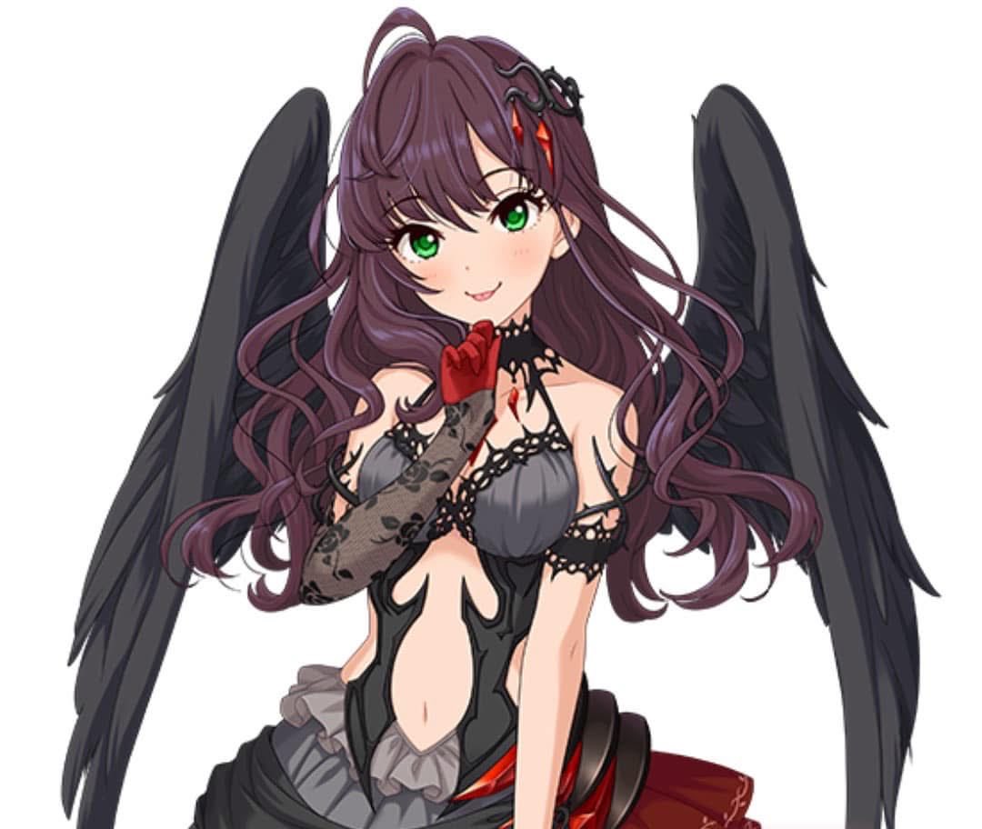 Day two of Halloween Costumes is a Dark Angel.