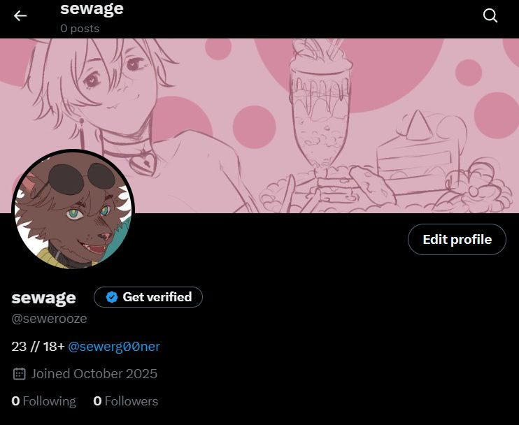 sewerg00ner's tweet photo. made a new account for sfw art so i can fully devote my degeneracy here
pls follow @sewerooze https://t.co/1y6Pp8f7tZ