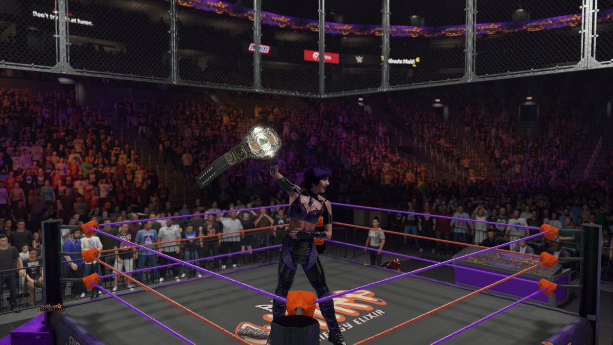 #AndStill

Juno Jove (<a href="/JovianTwins/">J O V I Ʌ N 🪐</a>) survives hell by defeating Destruction (<a href="/CHAOSandnumbers/">CHAOS</a>) to retain the RGW World Championship 

🎃 WATCH LIVE 🎃

twitch.tv/eternalriotwre… 

#WWE2K25