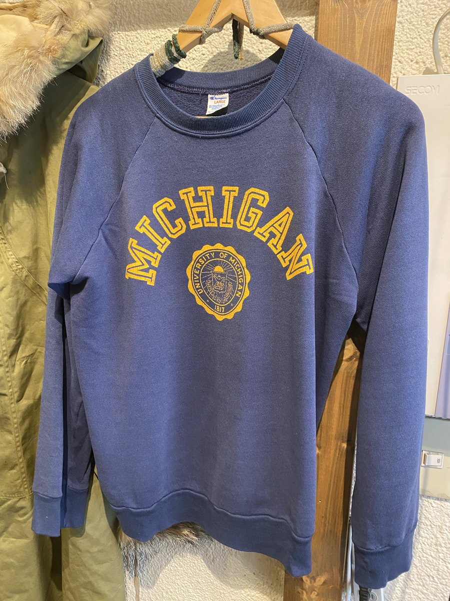 Champion 1980s オールドです！ トリコタグ ミシガン大学プリント 2F
