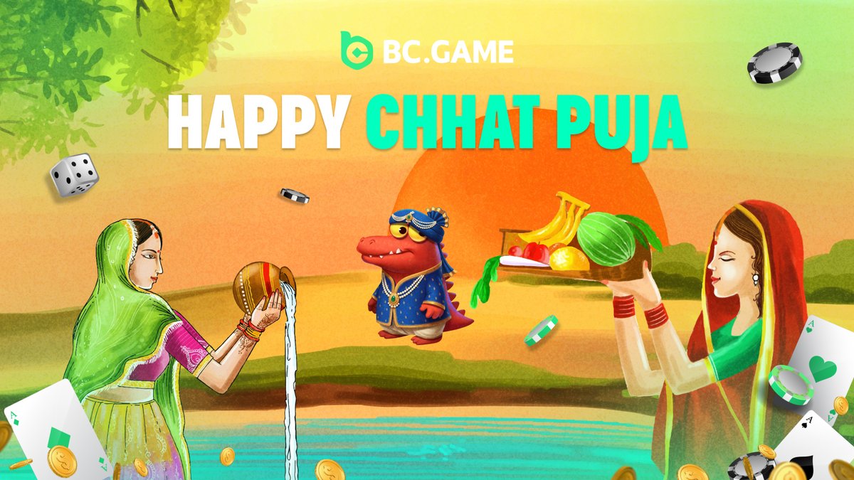 🌞 HAPPY CHHAT PUJA 🌞 

Aaj ke din $USDT jitne ka mauka bhi double hai 💸✨

🎁 Rewards: $USDT (Surprise Drop 💵)

⚡ Win $USDT -

1️⃣ Follow 👉 <a href="/bcgameIN/">BC.GAME INDIA</a> (mandatory) ✅
2️⃣ Tag 3 Friends
3️⃣ Comments me apna UID drop karo 💬

💎 Deposit Bonus Lelo 👉 go.bcgame.ad/indiabonus

Zyada