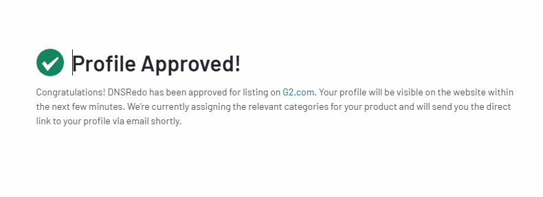 sethkeddy's tweet photo. We got listed on G2!

#buildinpublic #goingplaces https://t.co/bgBy7t4f1V