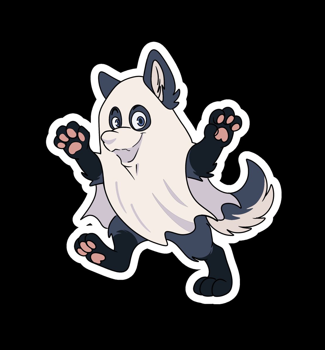 Very Happy Halloween 🎃
Some stickers I drew and dedicated 
to my friend and great artist <a href="/Manu_The_Wolf_/">Manu The Wolf</a>