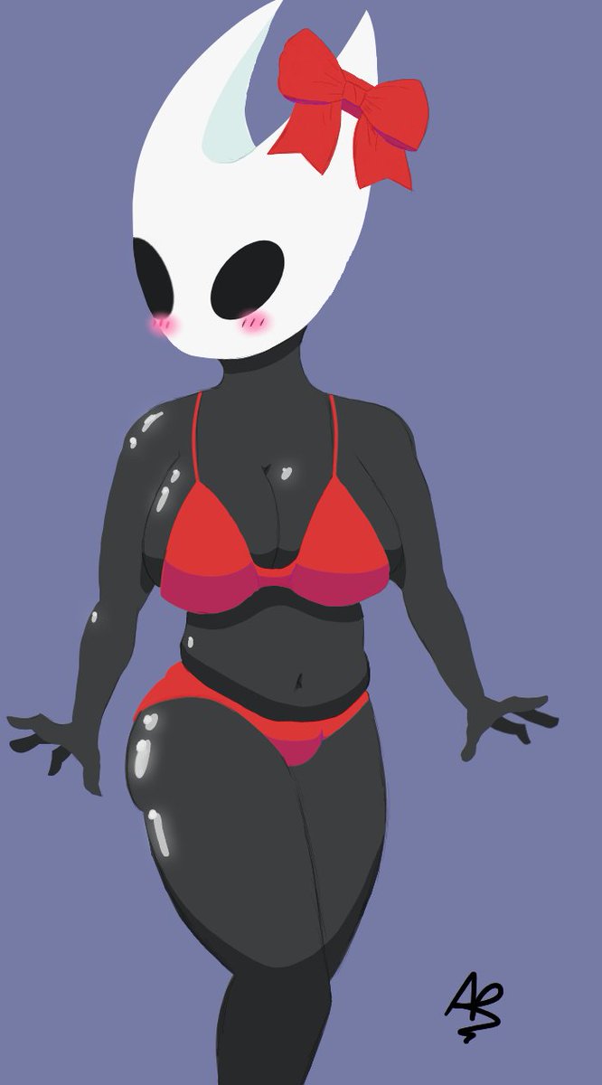 Avr987's tweet photo. spider in bikini #Silksong   (i hate drawing hand xd) https://t.co/nnGO6B2CTI