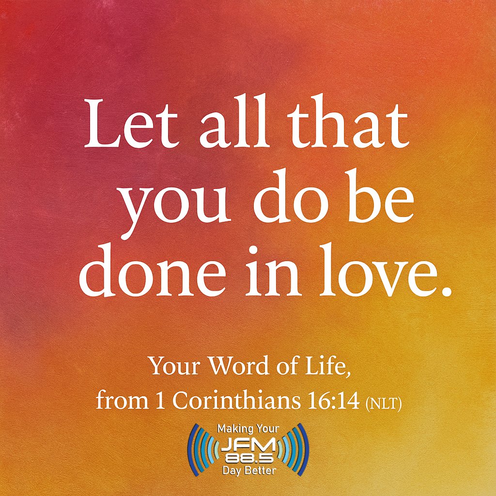 885jfm's tweet image. The week ahead looks different when you start it in God’s presence. #ReflectAndReset,#SundayPeace,#StartWithLove,#FaithRefreshed,#885JFM