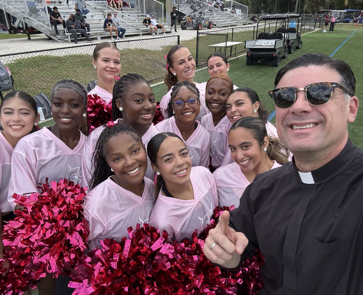 On <a href="/StThomasUniv/">St. Thomas University</a> Pink Game Day, we stood united — for strength, for hope, and for all those touched by breast cancer.
To our student-athletes who give their all: may you always stay strong in body, mind, and spirit, fit for the Kingdom! Go Bobcats!