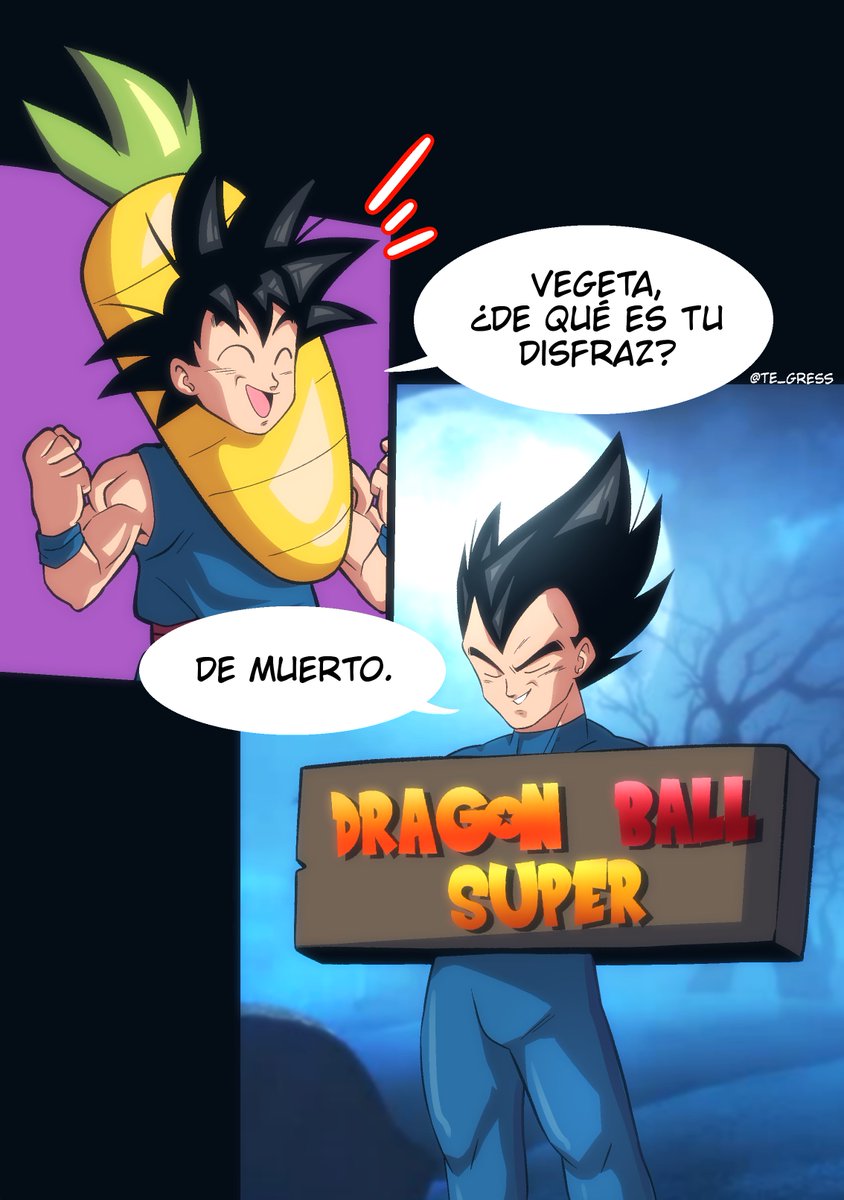 Te_Gress's tweet image. FELIZ HALLOWEEN!!!
(Ya saquen Dragon Ball Super 2)