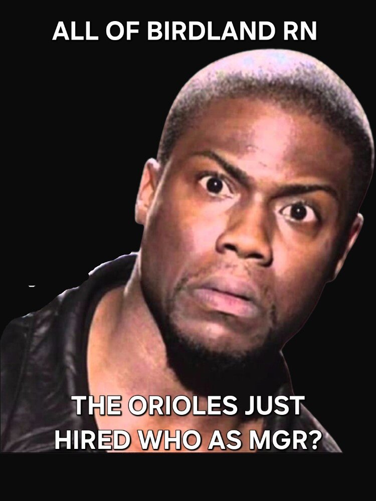 Kris (@krishynson16) on Twitter photo My reaction exactly & maybe others as well. Interesting move for sure and hope its the right move for us. #Orioles #Birdland My reaction exactly & maybe others as well. Interesting move for sure and hope its the right move for us. #Orioles #Birdland