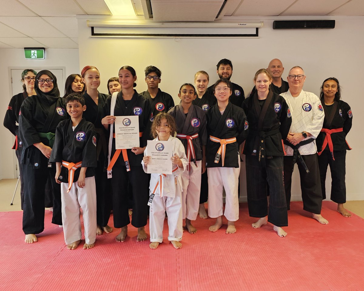 asiapacificself's tweet photo. Mars earned his Hapkido Orange belt in our Wallabies program on 18 Oct 25.  It was an awesome grading and great to watch.   Congratulations Mars!!!.

#MartialArts #Hapkido #hapkidotraining #kidsmartialarts #selfdefence #selfdefenceforkids #hapkidograding #hapkidoforkids https://t.co/wLPbZmpu9V