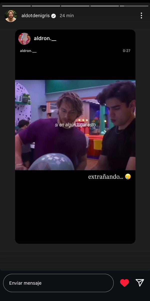 aaroncat02's tweet image. Aldo subiendo de historia un edit del aldron, y en la mañana Aarón publicando uno, ya son muchas indirectas, ya quiero que se reúnan 😭
#AldoxAaron #Aldron #LaCasaDeAaron