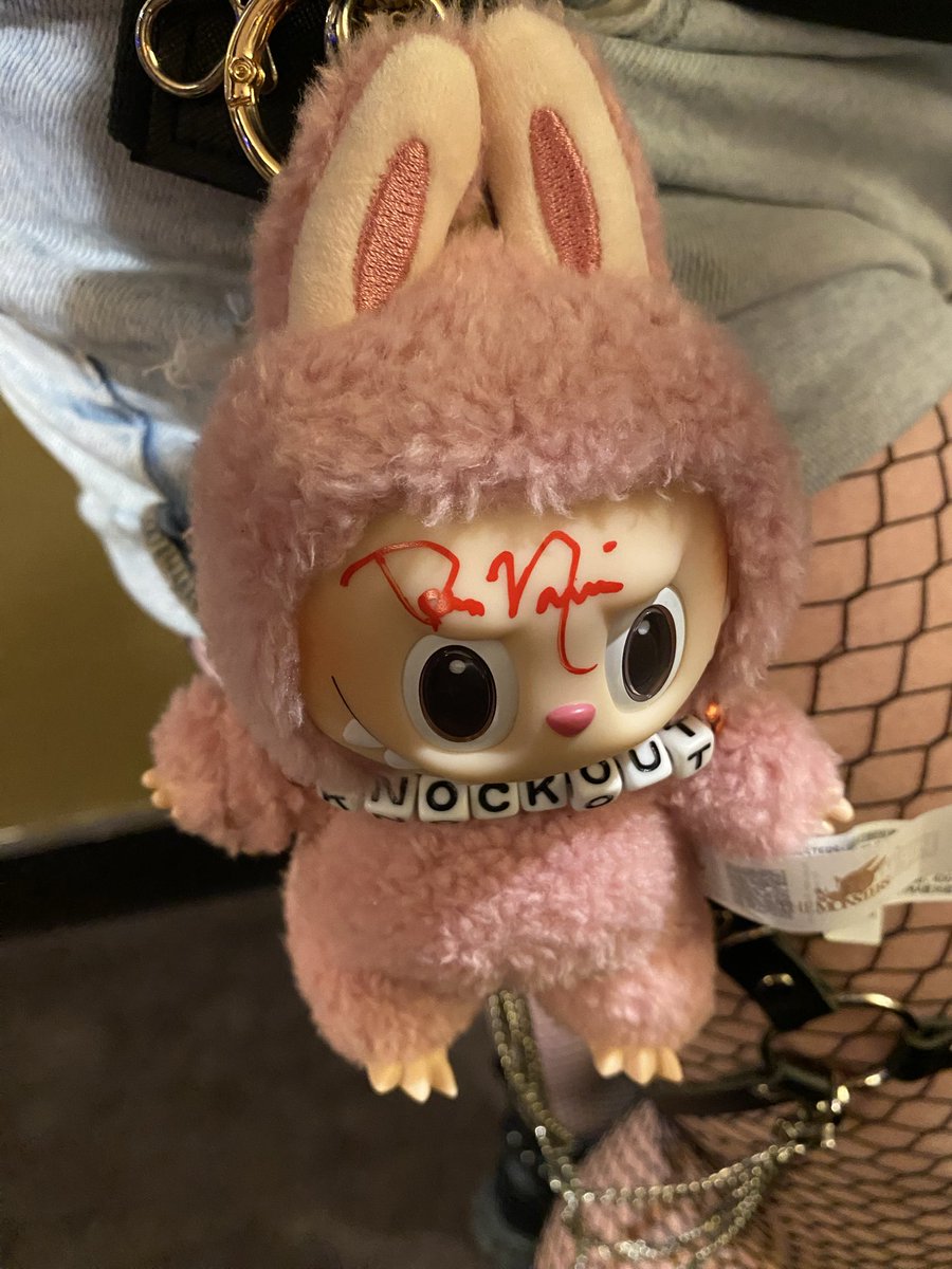 OwO_Shroom's tweet photo. I have the one and only ultra rare Daran Norris signed Labubu ✨💖
Am I winning Labubu fans????Transformers fans???
#tfconchicago https://t.co/YwdQ4BwJA9