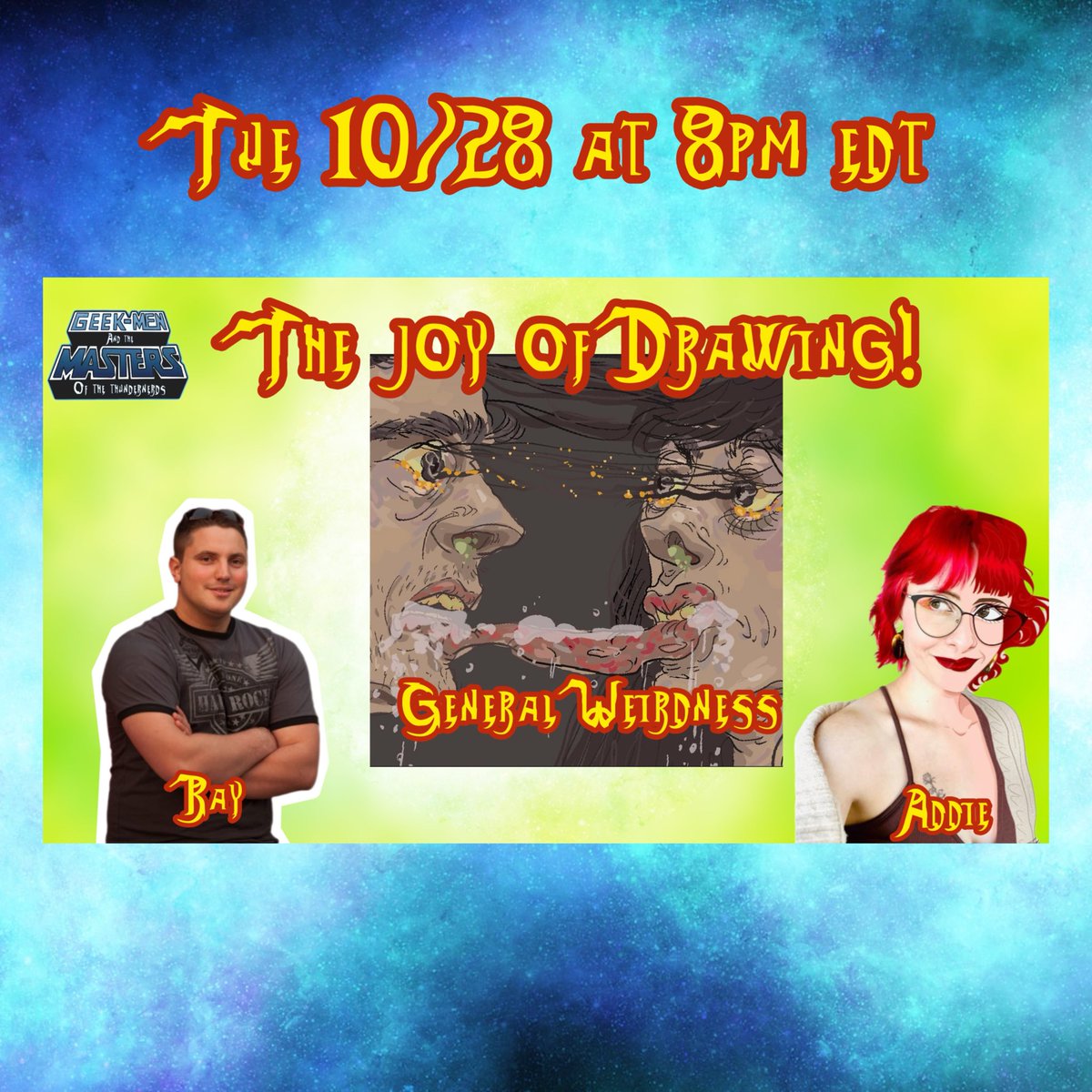 ThunderNerdsPod's tweet image. Happy Halloween! Here’s what’s shaking down this week! 

#geekmen #thundernerdshoo
#adhdtheater #phantomsmovie #nefarious #johncarpentersvampires