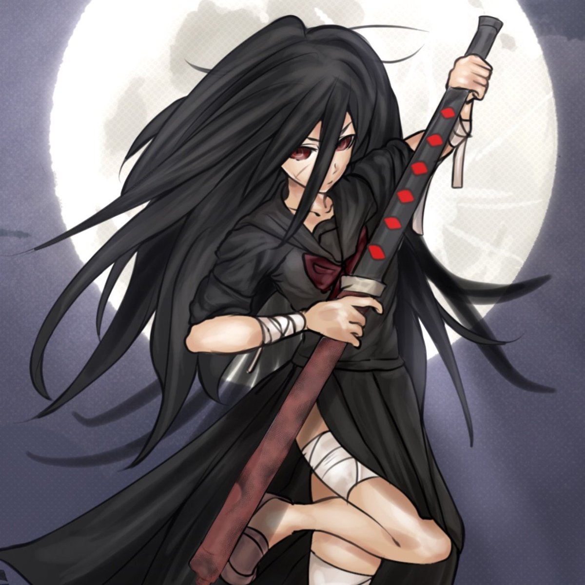 HimawariSayaX's tweet photo. "You want me dead? Try harder." 

Saya Himawari, #OC

#MVRP 

It's #MinaMun!

Likes &amp; Retweets appreciated! https://t.co/kSwmrUHqoc