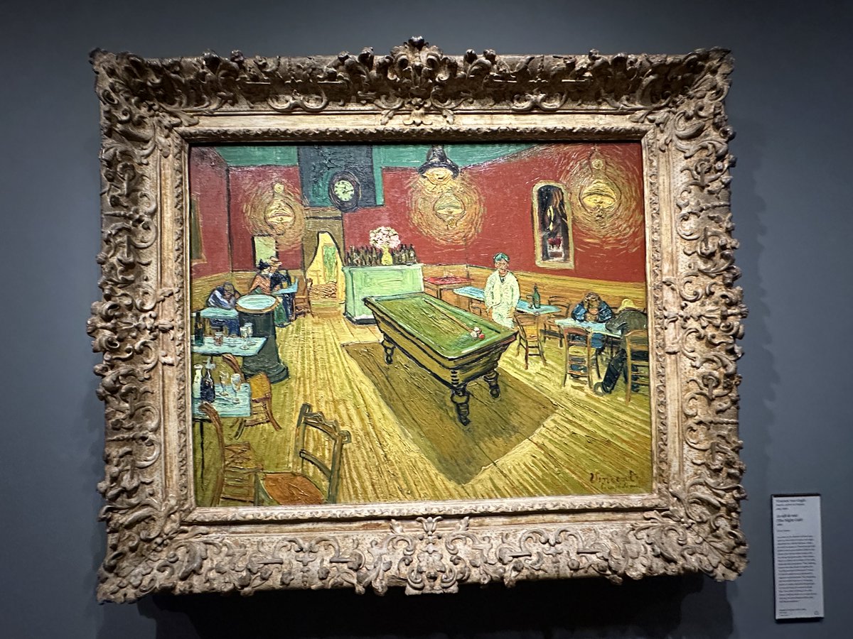 The value of this Van Gogh painting at the Yale art gallery is worth more than the cost of the Yale center for British arts building and all of its English paintings combined…