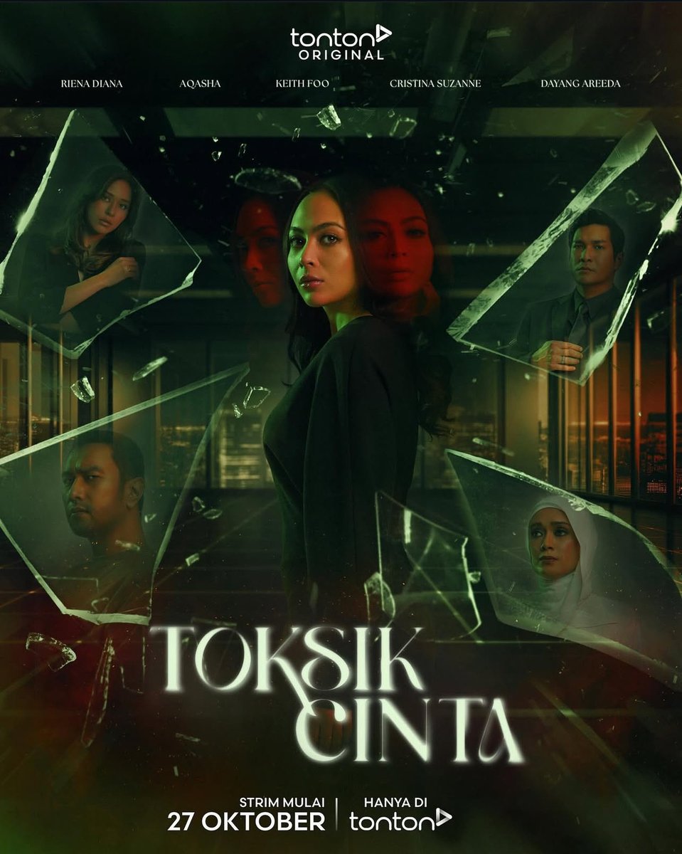 tontonmy's tweet photo. “Cinta dia senjata. Aku mangsanya.”

Sebuah karya Erma Fatima, sarat dengan konflik, rahsia dan emosi mendalam -
#ToksikCinta

Tonton Original Series: Toksik Cinta --> Setiap Isnin hingga Khamis | Eksklusif hanya di Tonton.

#ToksikCinta
#TontonOriginals https://t.co/NCG0EYYORp
