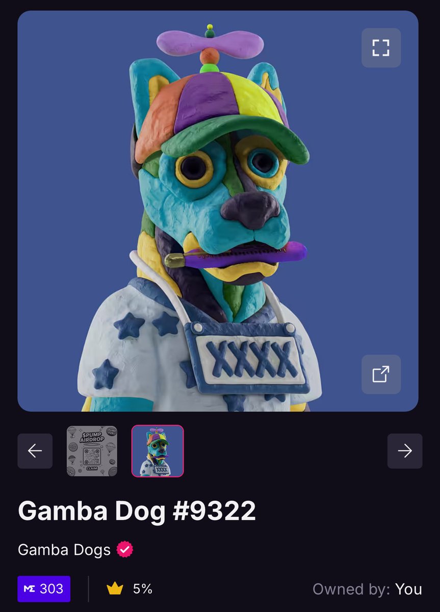 Gamba Dogs ゲットしたどー！
<a href="/gambadogs/">Gamba Dogs</a> 
久しぶりのNFT🐕