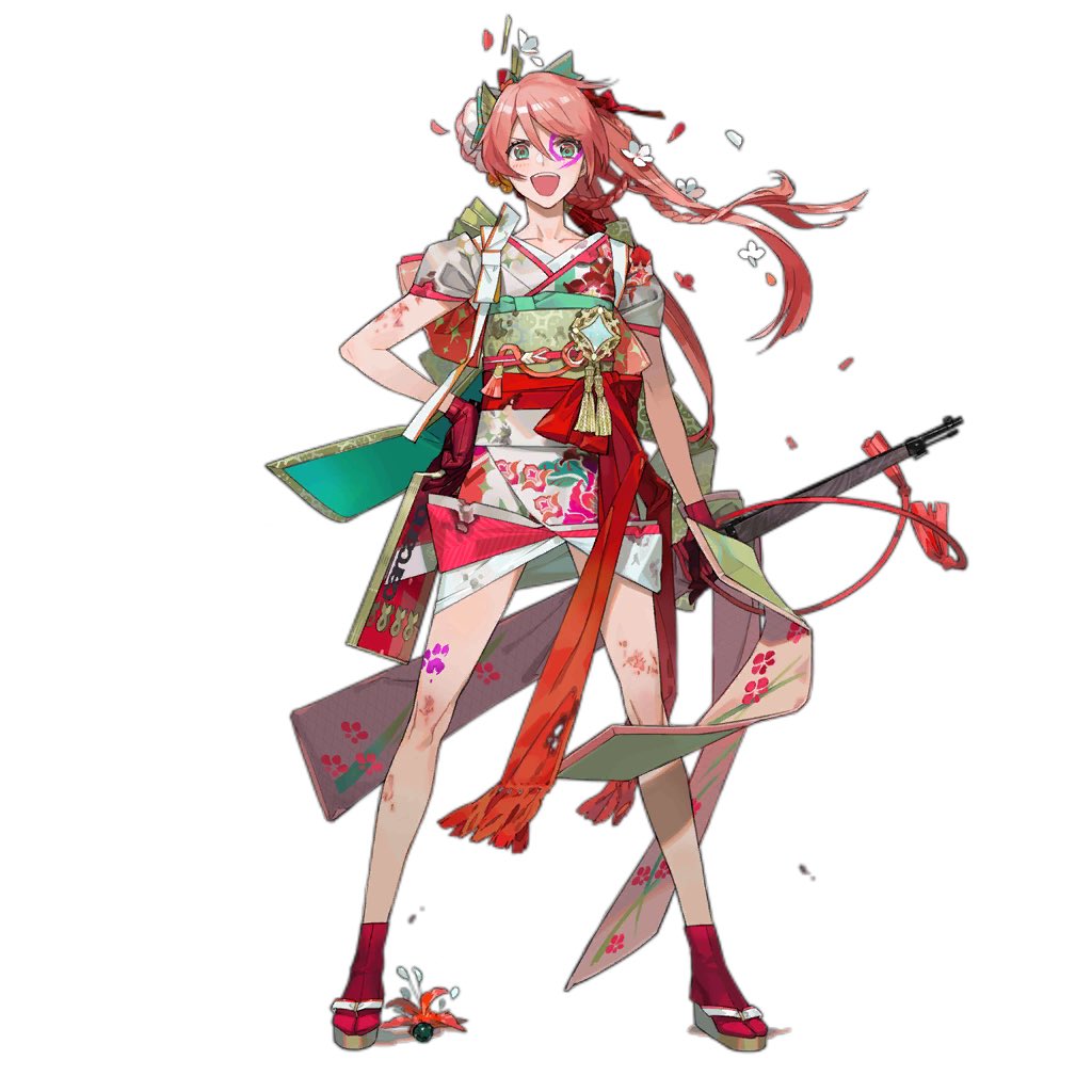 Always loved this damaged art, really shows how even after having to probably mow down 20 billion Sangvis she still has her Indomitable Strawberry Spirit.