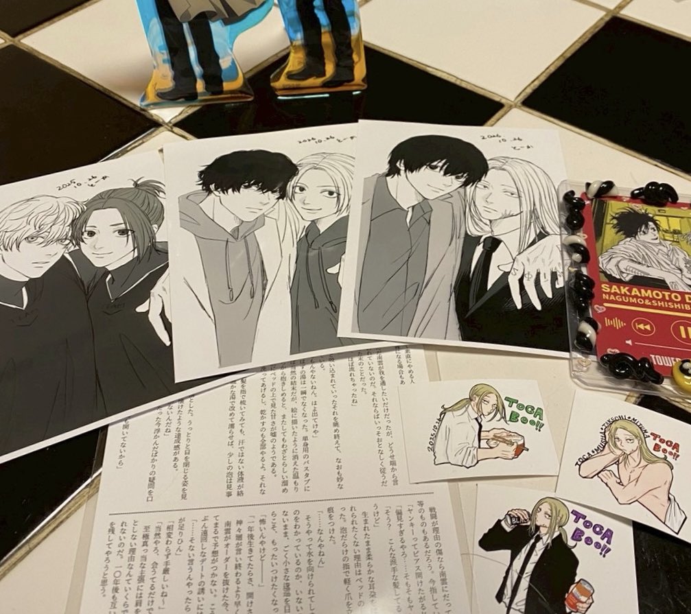 いつもの4人で飲み会兼聖地巡礼兼プチ即売会してきました〜🍻第一回TOCABOOお疲れさまです✊🏻オタクっていつでも全力で最高🎶😎