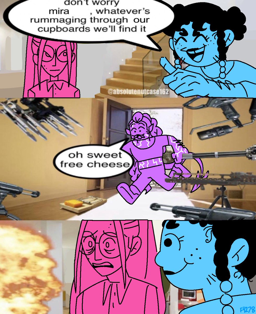 Frog4278's tweet image. This is how Rumi dies in the second movie