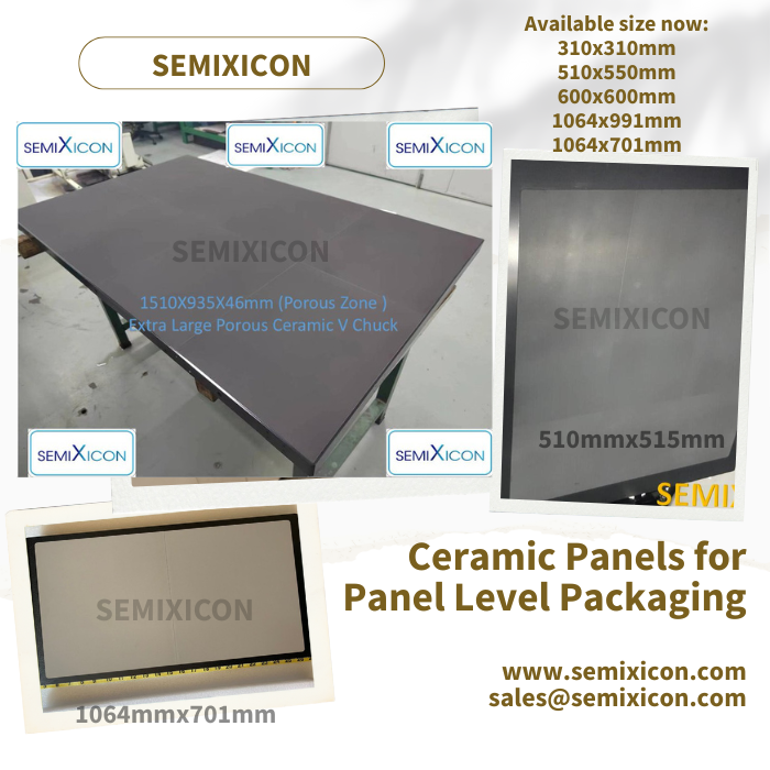 DiamondSemi's tweet photo. SEMIXICON:Ceramic Panels for Panel Level Packaging
https://t.co/5PQIMoATMM
#CeramicPanel #PanelLevelPackaging #PLPSubstrate #LargeFormatCeramic #Ceramicchuck #CeramicCarrierPanel #AluminaCeramic #Al2O3Panel #AluminumNitridePanel #AlNSubstrate #HighFlatnessCeramic #VacuumChuck https://t.co/IofJluO8Nx