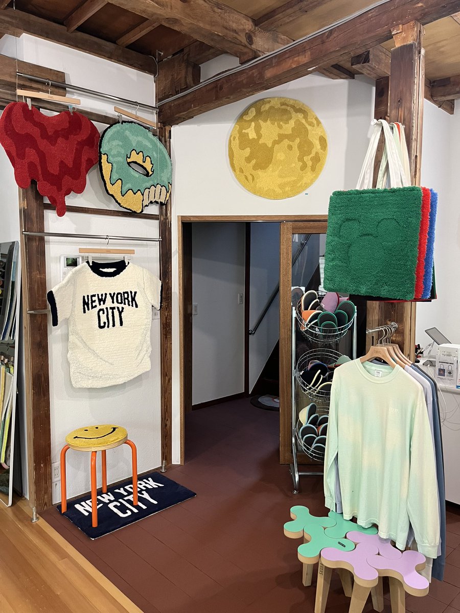 スツール EVANS ROOVICE CLOVER STOOL MIYOSHI RUG EVANS ROOVICE CLOVER STOOL MIYOSHI RUG