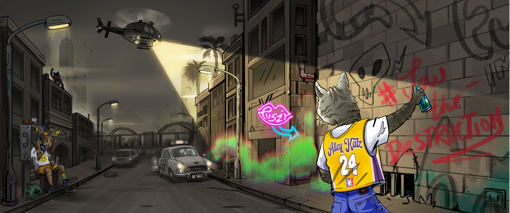 Katz need a spot where we can kick it that’s just for us. 

What better place than the Alley?