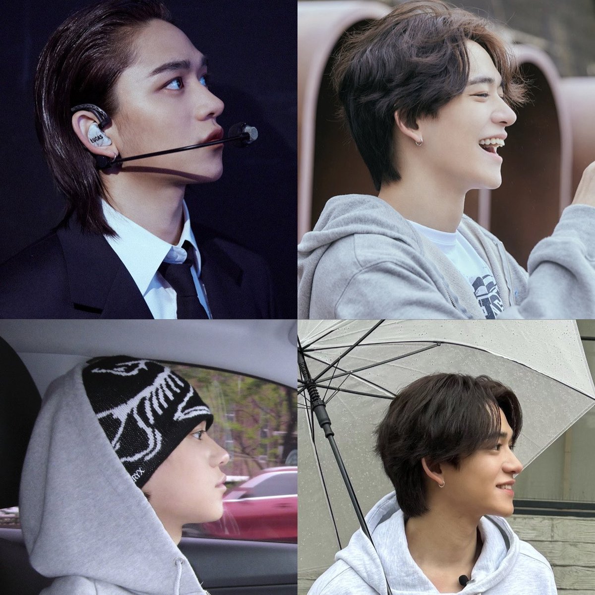 the most beautiful side profile goes to lucas wong
