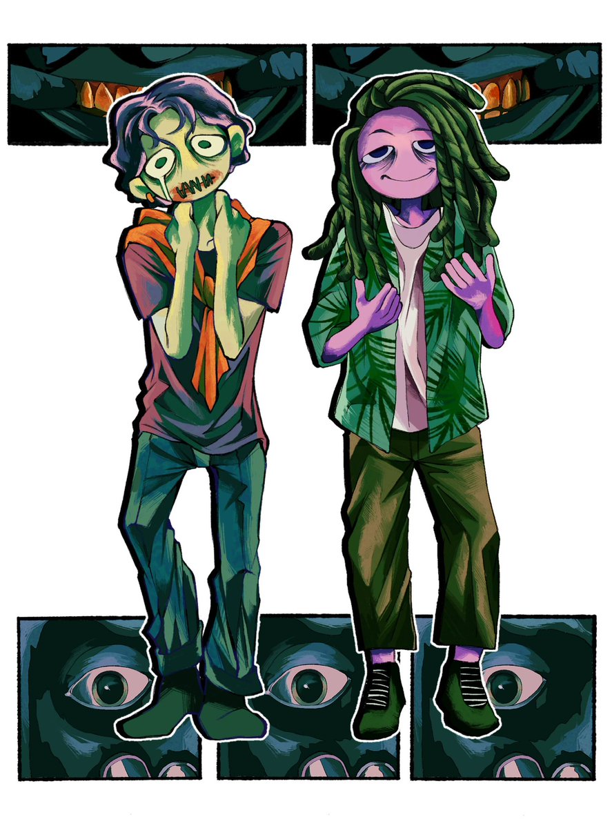 oriyu117's tweet image. #noimnotahuman #ninah #wireface