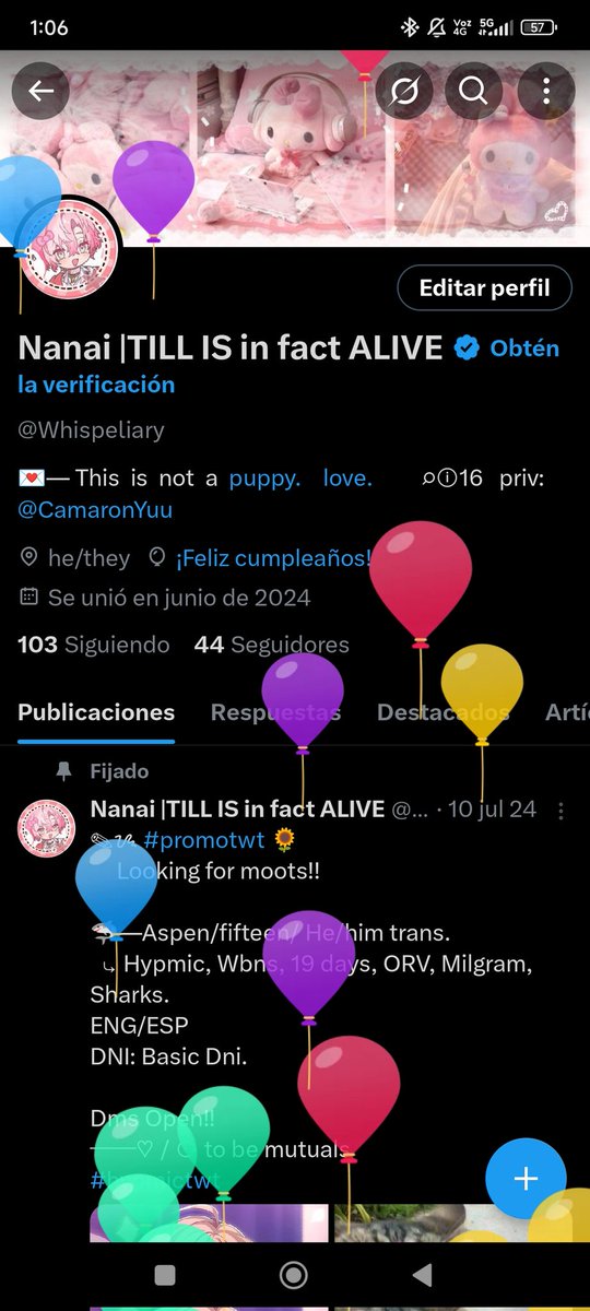 Whispeliary's tweet photo. Balloons https://t.co/XncnY7MtSU