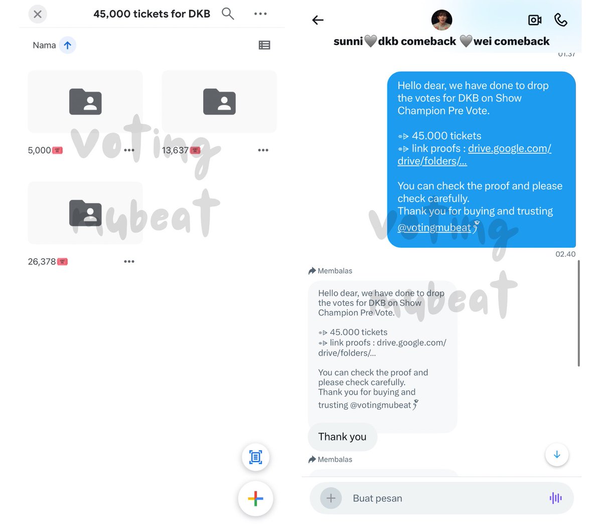 ࿐ Selling Votes for K-POP ꫂ ၴႅၴ tweet media