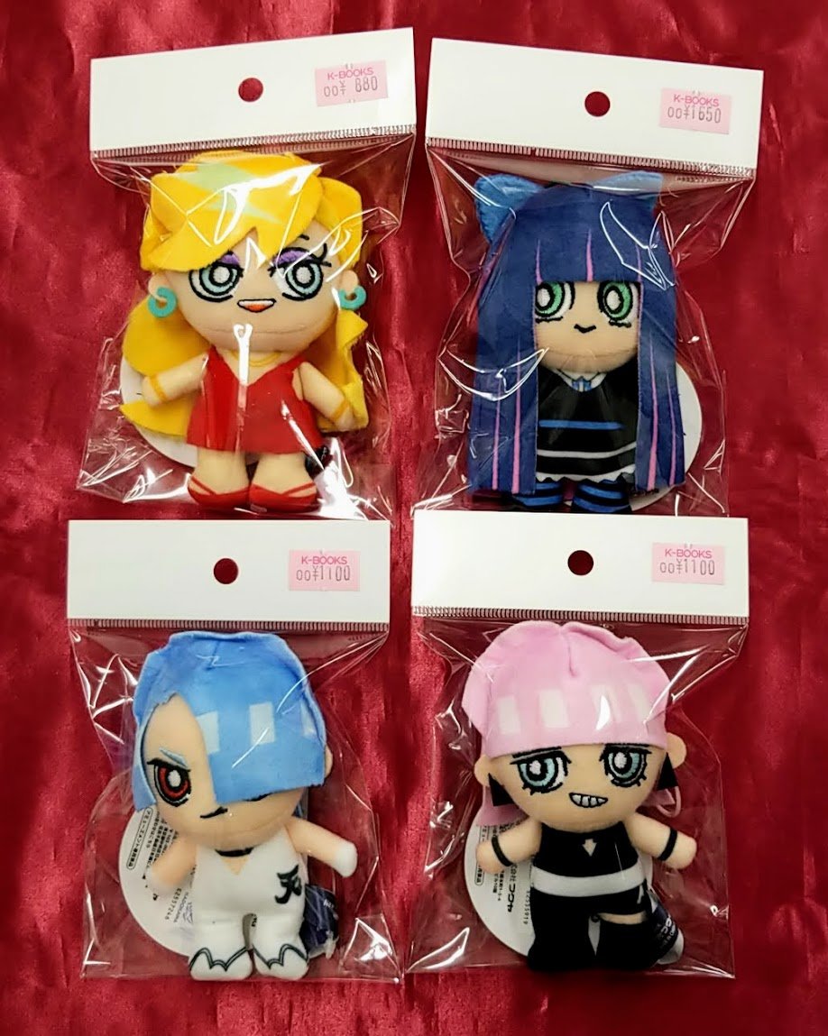 GIGO限定 パンスト マスコットぬいぐるみ ポリエステル ポリウレタン TVアニメ『New PANTY ＆ STOCKING with GARTERBELT』のGiGO限定