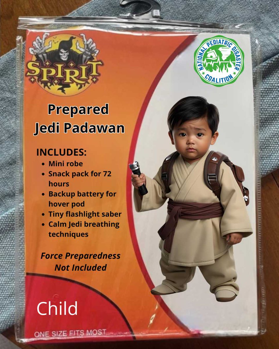 Even the smallest Jedi Padawan knows:
👉 Keep your go-kit stocked.
👉 Charge your devices before the storm.
👉 And remember—preparedness is the way.
👉Visit npdcoalition.org