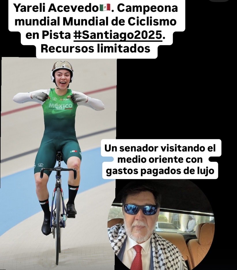 chaqui09's tweet photo. @LaishaWilkins ¿Porque dedicarle tiempo a este señor?
Cuando hay Mexicanas y Mexicanos que enaltecen a nuestro país sin reflectores ni recursos https://t.co/KxAivasEim