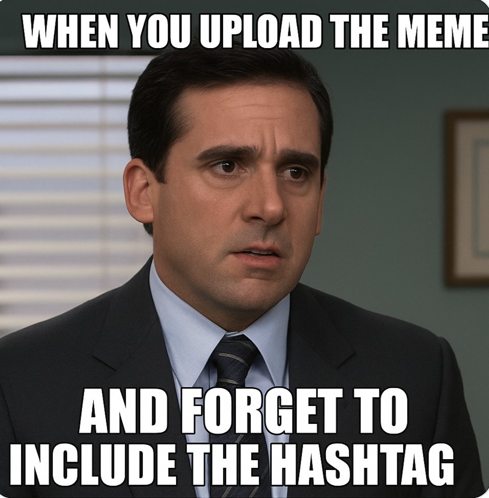 CerobohManusia's tweet image. When your meme is ready to change the worldโฆ but you almost forgot the hashtag ๐
๐ฅ
#AGNTMemeContest #CryptoHumor #Web3Vibes