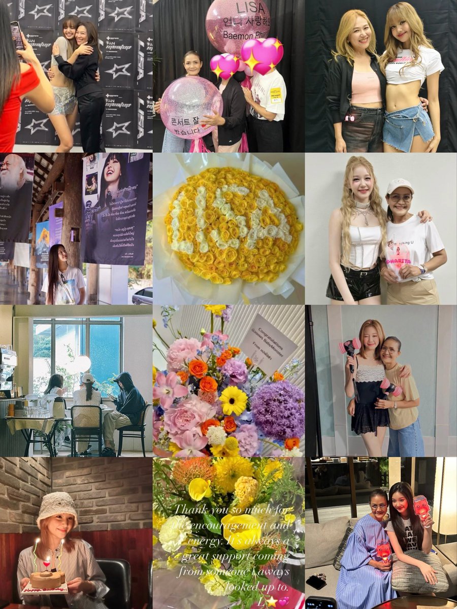 ชั้นรักความสัมพันธ์ของพวกชีมากก ทั้งตัวพี่ลิซ่าและน้องแพร รวมถึงครอบครัวด้วย พี่ลิซซัพพอร์ตน้องแพรมาเยอะมากจริงๆ แล้วน้องแพรก็ตอบแทนความรักอย่างดีเสมอมาเลยอะ ไม่แปลกใจเลยที่สนิทกันมากขนาดนี้ The biggest support in my life — 🖤🩷