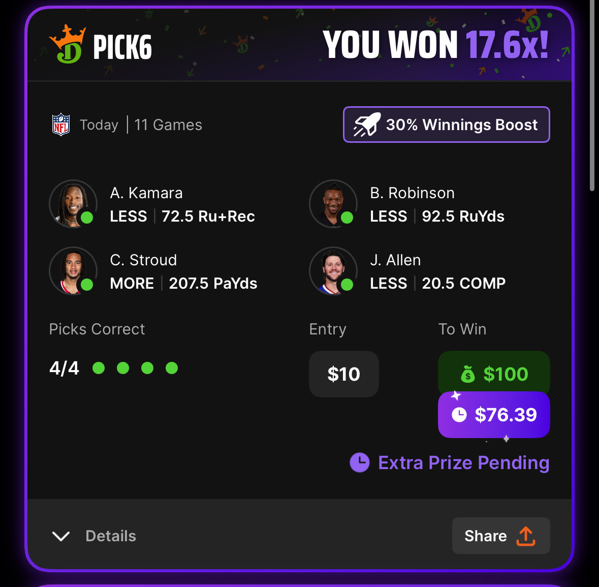 OuterrWorld's tweet image. I love @Pick6 🥹