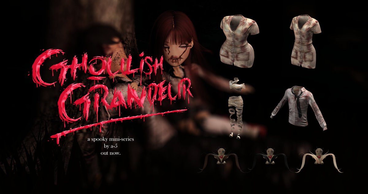 [UGC OF THE WEEK]

Halloween Special -
Ghoulish Grandeur

Pieces out now : roblox.com/catalog?Keywor…

Happy Halloween! 🎃

Campaign's in 🧵
#ROBLOX #3dart #robloxugc