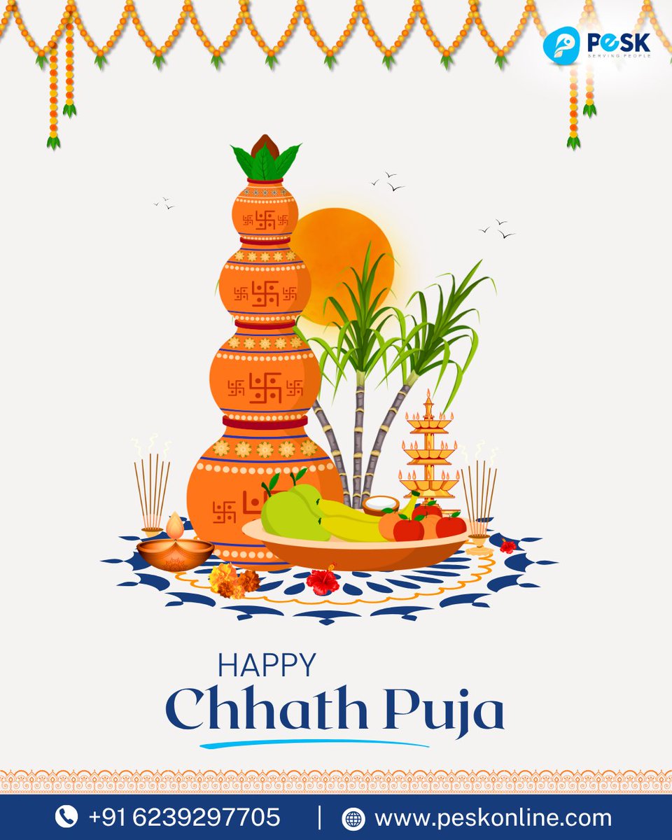 peskonline's tweet image. Worshipping the setting and rising sun, Chhath Puja is a divine reminder of gratitude and purity. Wishing peace and prosperity to all. 🌞🌊

#ChhathPuja #SunWorship #DevotionAndDiscipline #ChhathMaiyaKiJai #Chhath2025