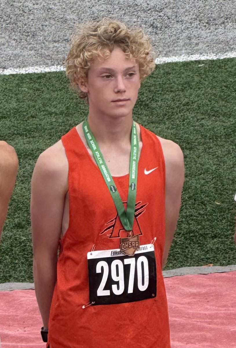 AHSRaptorsAD's tweet image. HUGE SHOUTOUTS of CONGRATULATIONS to ELIJAH TRICKEY for his OUTSTANDING performance at the Regionals which earned him a birth in the OHSAA Cross Country STATE CHAMPIONSHIPS!!!
@AndersonRaptors are so PROUD of him &amp;amp; can’t wait to HOOT &amp;amp; HOLLER for him at STATE!!!
#AHSisFAMILY